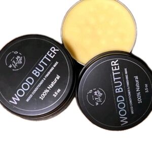 Canadian 🇨🇦 3.5 oz Wood Butter All Natural Wood Conditioner & Finishing Wax